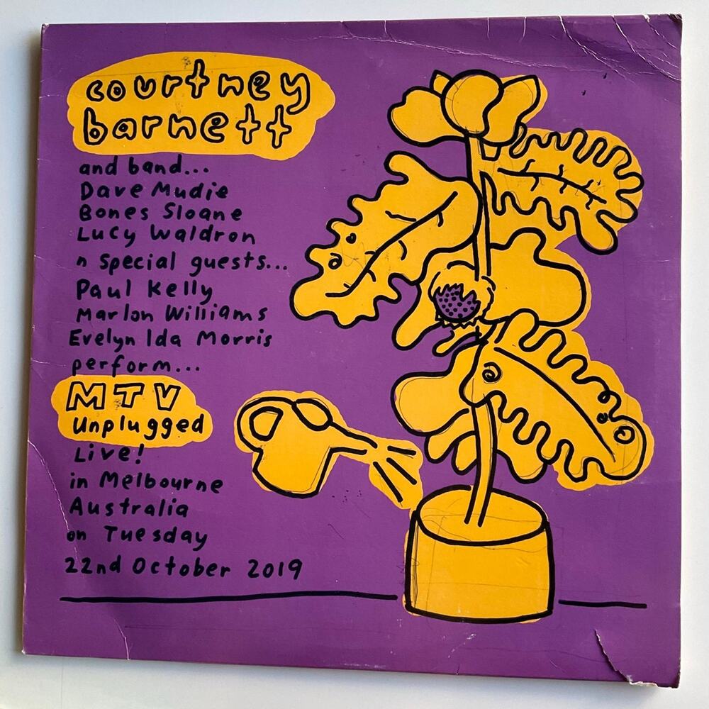 Vinyl for parts only! courtney barnett MTV Unplugged